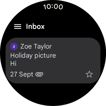 Press the menu icon. Press the menu icon.