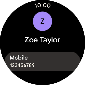 Press the required phone number. Press the required phone number.