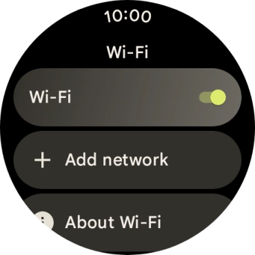 Press Add network. Press Add network.