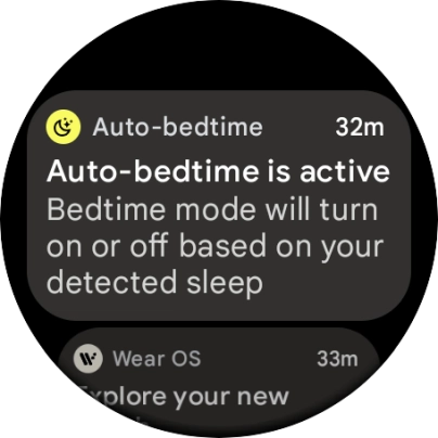 Press the required notification to open it. Press the required notification to open it.