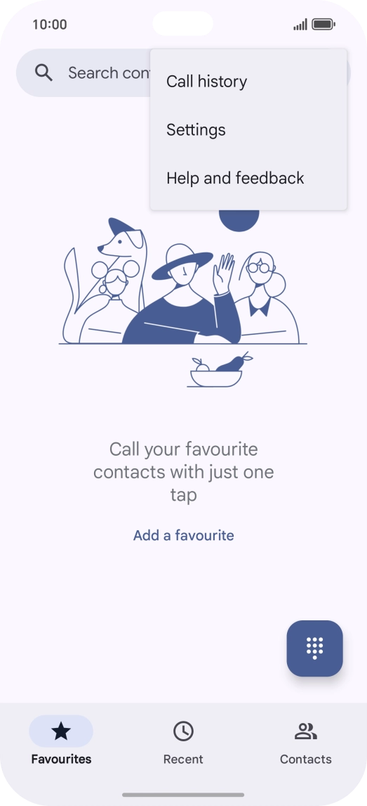 Press Settings. Press Settings.