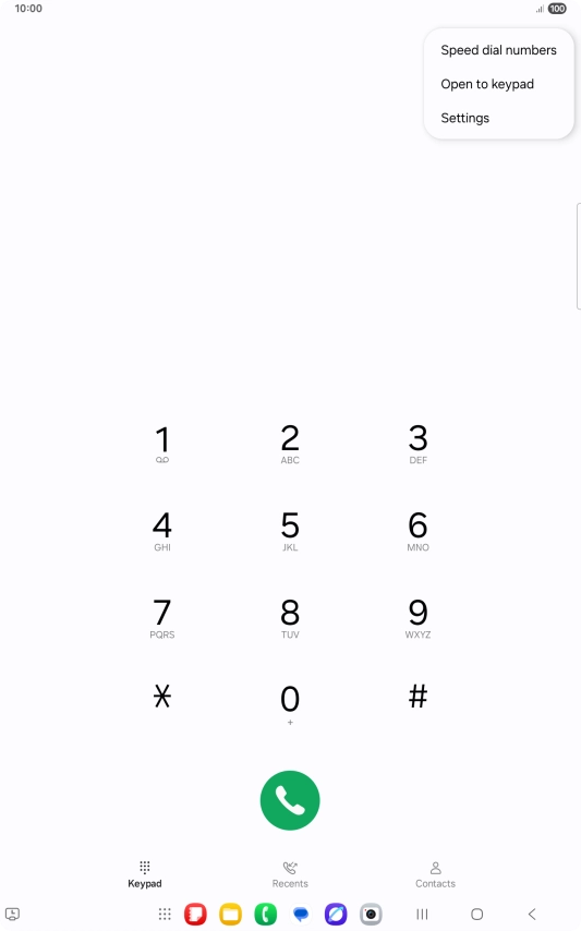 Press Settings. Press Settings.