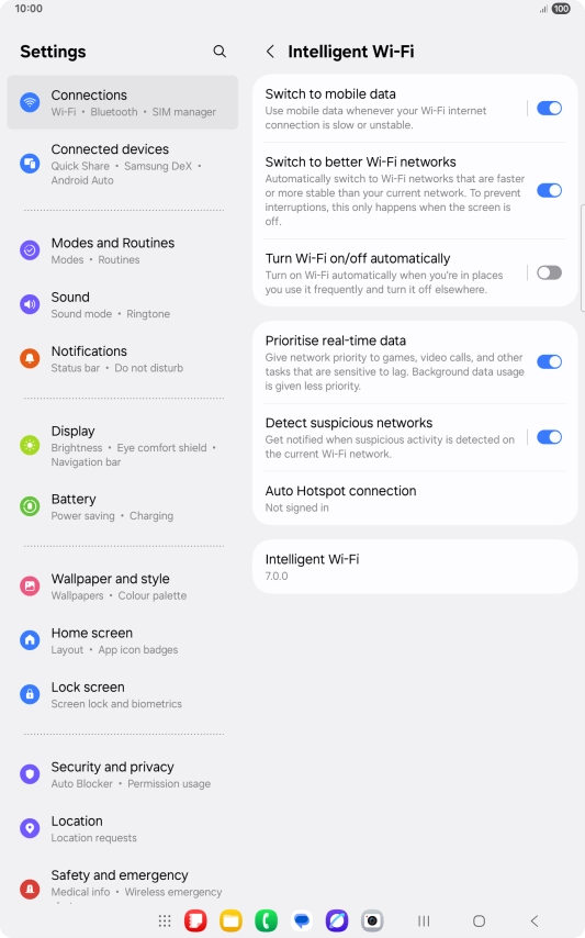Press the indicator next to Press the indicator next to