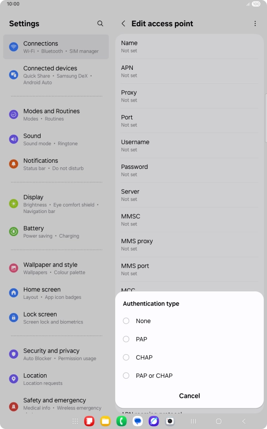 Press PAP. Press PAP.