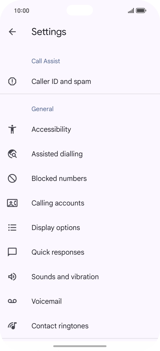 Press Calling accounts. Press Calling accounts.