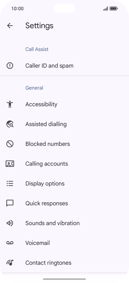 Press Calling accounts. Press Calling accounts.