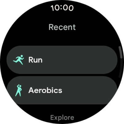 Press the crown to return to the home screen. Press the crown to return to the home screen.
