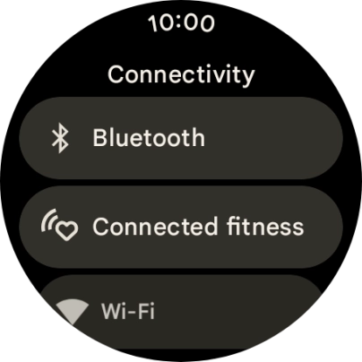 Press Bluetooth. Press Bluetooth.
