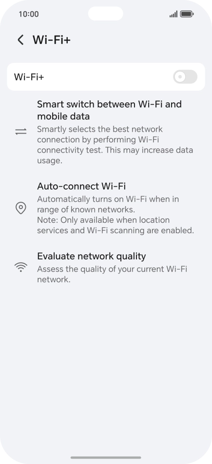 Press the indicator next to Press the indicator next to