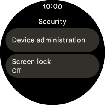 Press Screen lock. Press Screen lock.