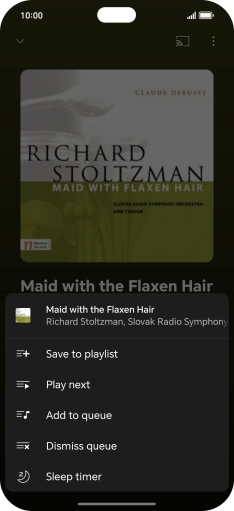 Press the add icon. Press the add icon.
