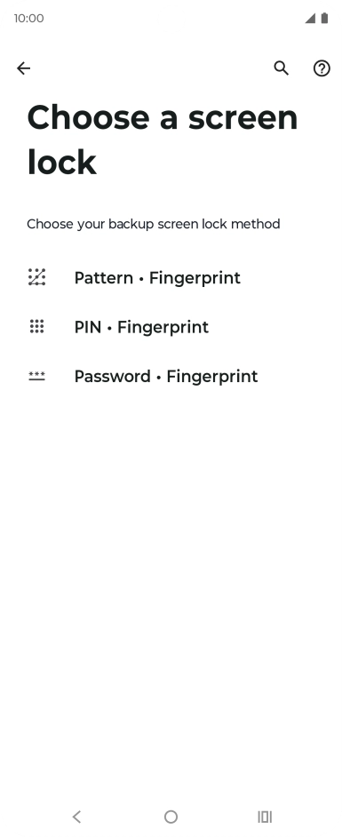 Press the required phone lock code and follow the instructions on the screen to create an additional phone lock code. Press the required phone lock code and follow the instructions on the screen to create an additional phone lock code.