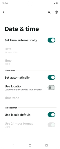 Press the Home key to return to the home screen. Press the Home key to return to the home screen.