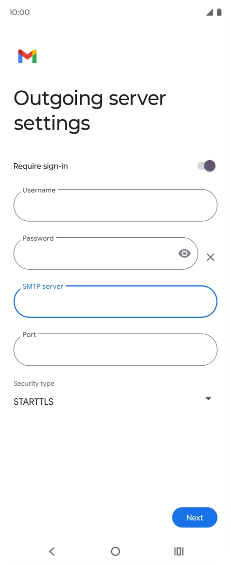Press the field below Press the field below