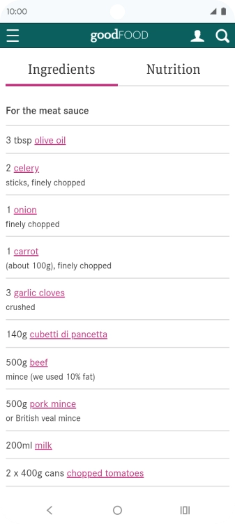 Go to the required screen. Go to the required screen.