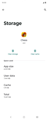 Press Clear cache. Press Clear cache.