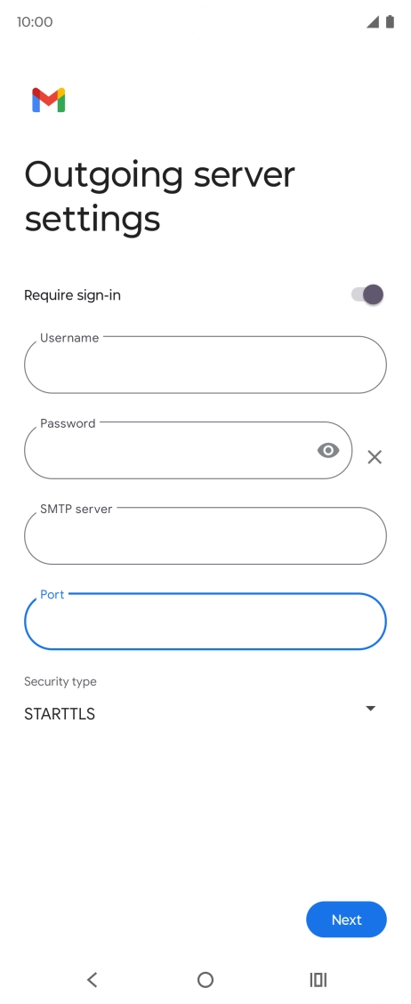 Press the drop down list below Press the drop down list below
