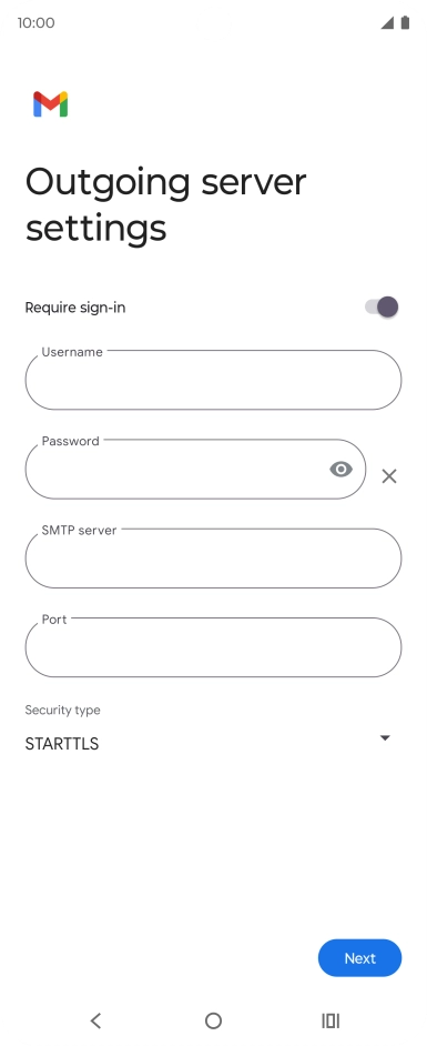 Press the indicator next to Press the indicator next to