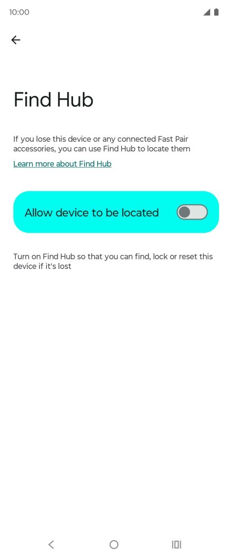Press the indicator next to Press the indicator next to