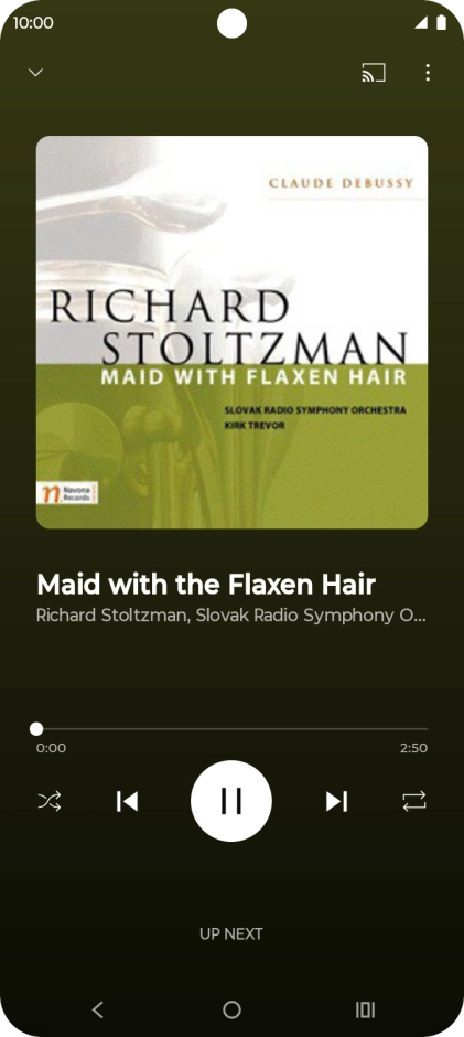 Press arrow right to go to the next audio file. Press arrow right to go to the next audio file.