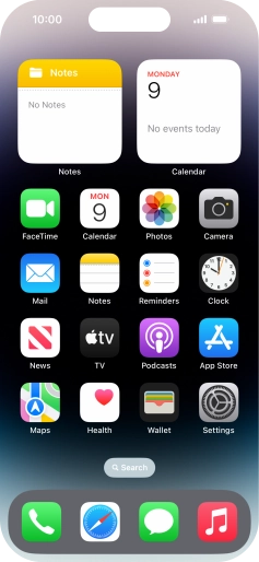 Press Settings. Press Settings.
