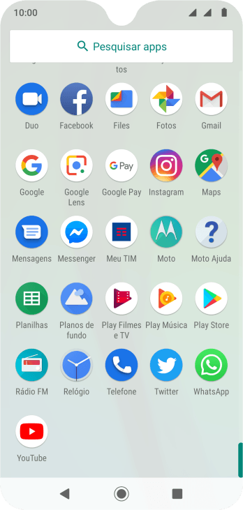 Pressione Play Store. Pressione Play Store.