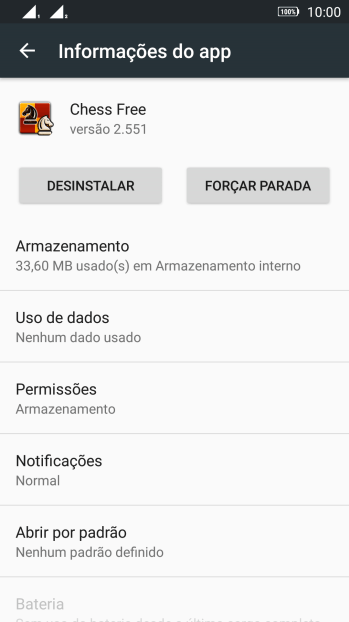 Pressione Notificações. Pressione Notificações.