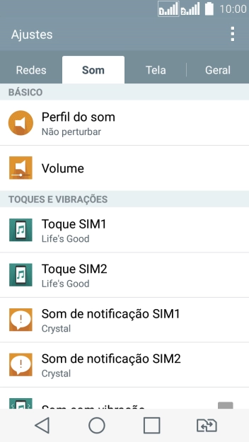 Pressione Toque SIM1. Pressione Toque SIM1.