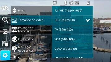 Pressione a resolução desejada. Pressione a resolução desejada.