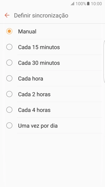 Pressione a configuração desejada. Pressione a configuração desejada.