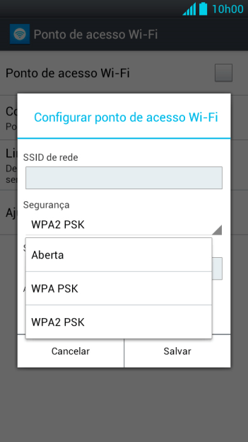 Pressione WPA2 PSK para proteger seu Roteador Wi-Fi com uma senha. Pressione WPA2 PSK para proteger seu Roteador Wi-Fi com uma senha.