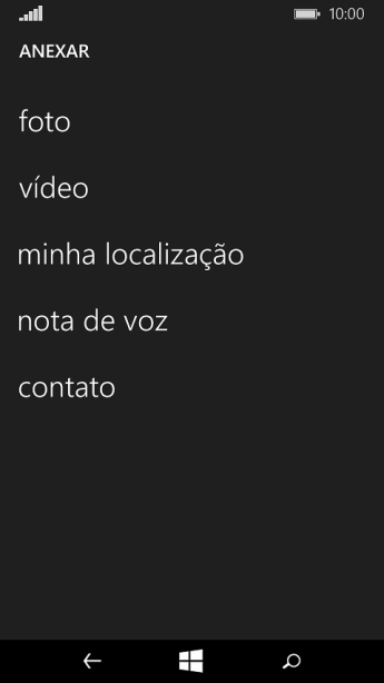 Pressione foto, e navegue até a pasta desejada. Pressione foto, e navegue até a pasta desejada.
