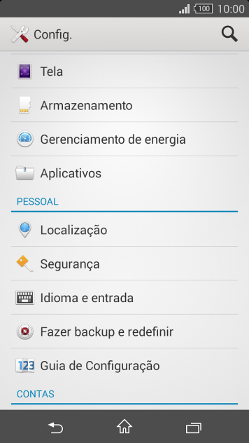 Pressione Localização. Pressione Localização.