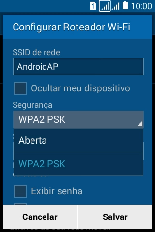 Pressione WPA2 PSK para proteger seu Roteador Wi-Fi com uma senha. Pressione WPA2 PSK para proteger seu Roteador Wi-Fi com uma senha.