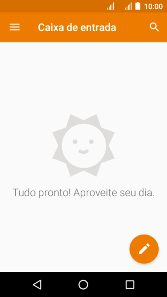 Deslize para a direita a partir do lado esquerdo da tela. Deslize para a direita a partir do lado esquerdo da tela.