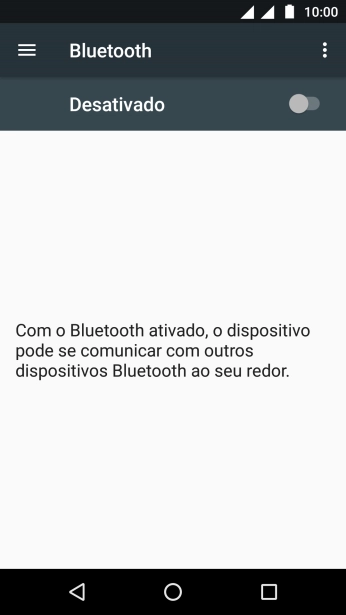 Pressione o indicador para ativar a função. Pressione o indicador para ativar a função.