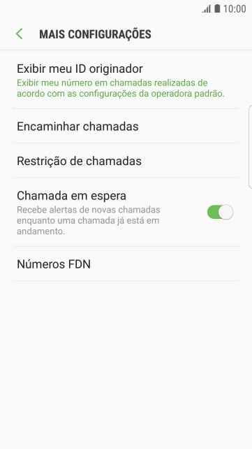 Pressione Encaminhar chamadas. Pressione Encaminhar chamadas.