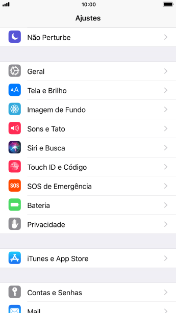 Pressione iTunes Store e App Store. Pressione iTunes Store e App Store.