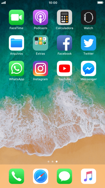 Pressione Facebook. Pressione Facebook.