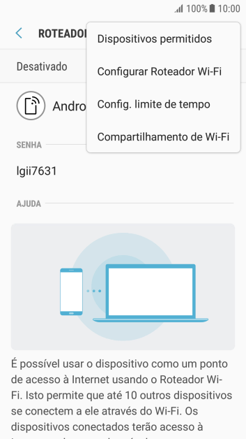 Pressione Configurar Roteador Wi-Fi. Pressione Configurar Roteador Wi-Fi.