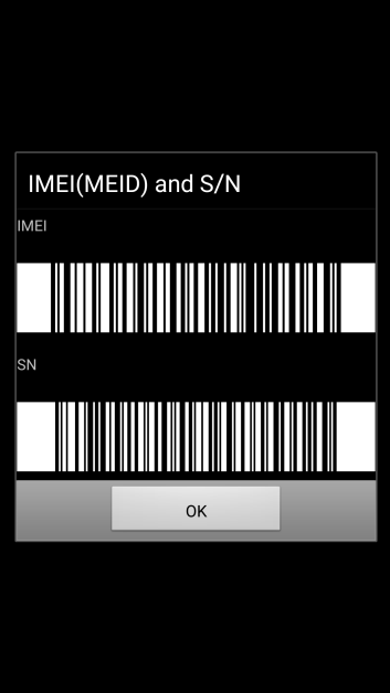 Digite *#06#. O número IMEI agora é mostrado na tela. Digite *#06#. O número IMEI agora é mostrado na tela.