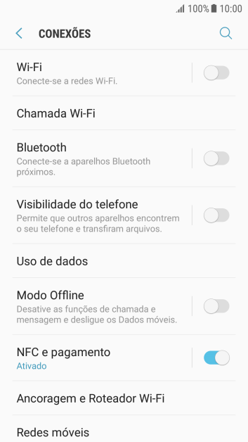 Pressione Ancoragem e Roteador Wi-Fi. Pressione Ancoragem e Roteador Wi-Fi.