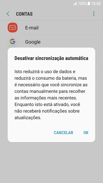 Pressione OK para desativar a função. Pressione OK para desativar a função.
