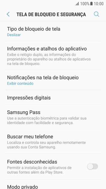 Pressione Impressões digitais. Pressione Impressões digitais.