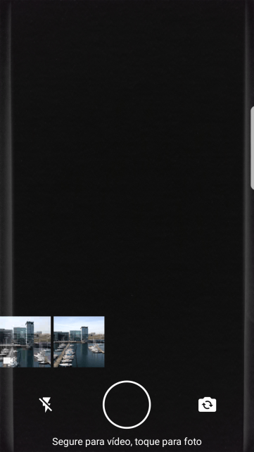 Pressione a foto ou o vídeo desejado. Pressione a foto ou o vídeo desejado.