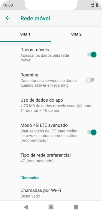 Pressione o indicador ao lado de Pressione o indicador ao lado de