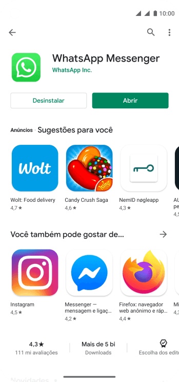 Deslize para cima a partir da parte de baixo da tela para voltar para a tela inicial. Deslize para cima a partir da parte de baixo da tela para voltar para a tela inicial.