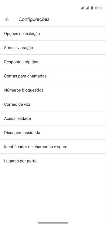 Pressione Contas para chamadas. Pressione Contas para chamadas.