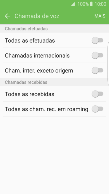 Pressione o indicador ao lado do tipo de bloqueio. Pressione o indicador ao lado do tipo de bloqueio.