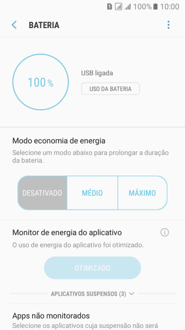 Pressione a configuração desejada. Pressione a configuração desejada.